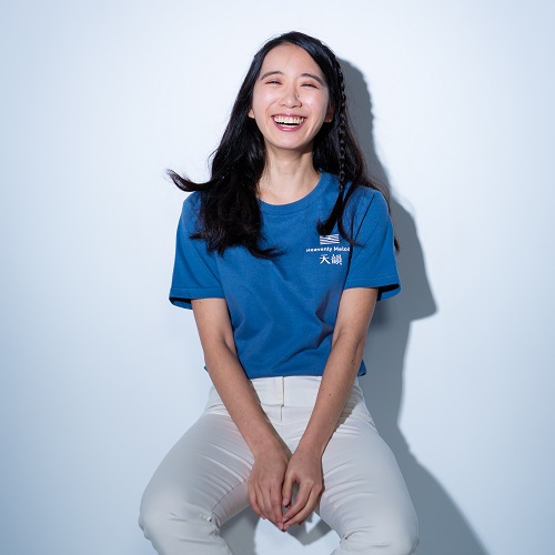 天韻T恤-丹寧藍